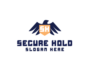 Eagle Shield Security logo design