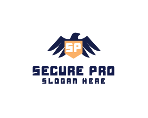 Eagle Shield Security logo design