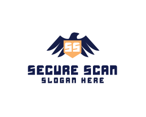 Eagle Shield Security logo design