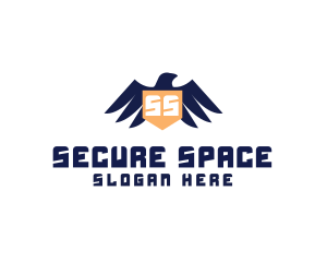 Eagle Shield Security logo design