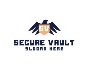 Eagle Shield Security logo design