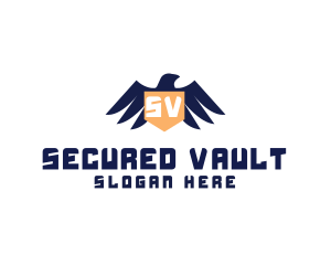 Eagle Shield Security logo design