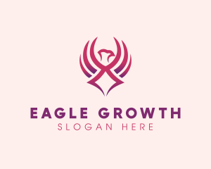 Aviary Flight Eagle logo design