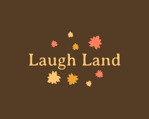 Autumn Leaves Nature logo design