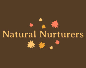 Autumn Leaves Nature logo design