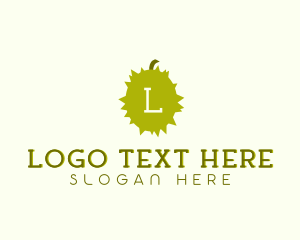 Spiky Durian Fruit logo