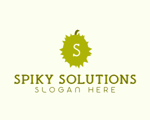 Spiky Durian Fruit logo