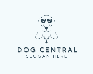 Dog Animal Fashion logo design