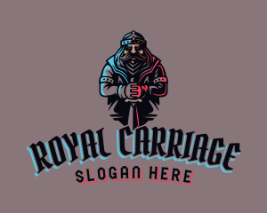 Gaming Royal Sword  logo design