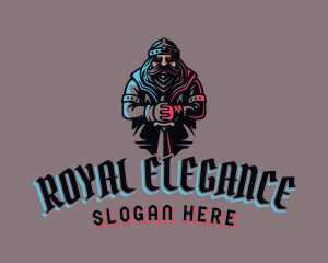 Gaming Royal Sword  logo design