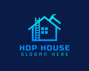 House Roof Repair logo design