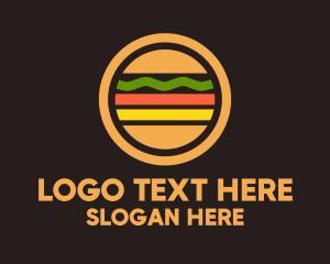 Burger Snack Signage Logo