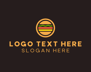 Burger Snack Signage logo