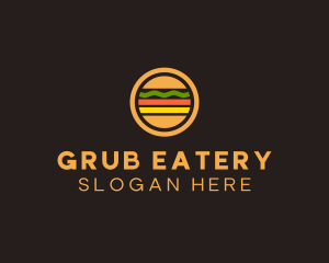 Burger Snack Signage logo design