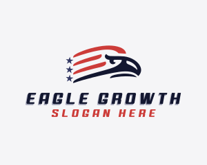 American Bald Eagle logo design