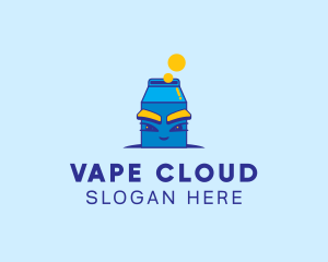 Smoker Vape Vapor logo design