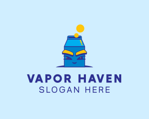 Smoker Vape Vapor logo design