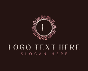 Floral Mandala Decorative logo