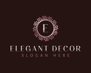 Floral Mandala Decorative logo design