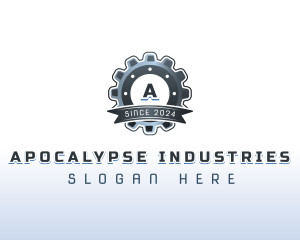 Industrial Mechanical Cog logo design