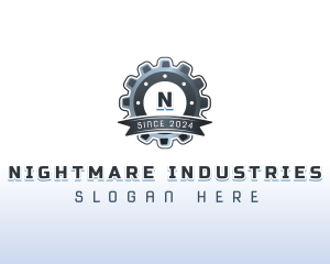 Industrial Mechanical Cog logo design