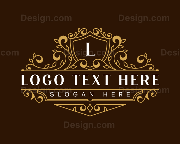 Luxury Floral Boutique Logo