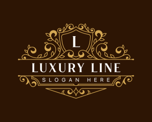 Luxury Floral Boutique logo design