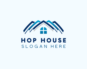 Real Estate House logo design