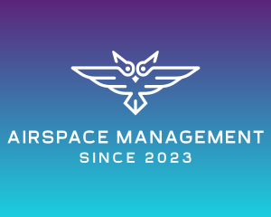 Modern Owl Fly logo