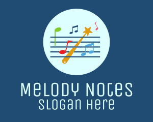 Musical Staff Notes logo