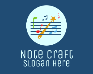 Musical Staff Notes logo