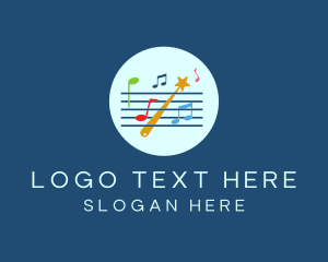 Musical Staff Notes logo