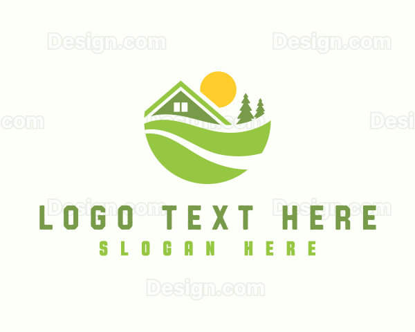 Landscaping Garden Maintenance Logo