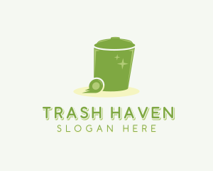 Waste Trash Disposal logo design