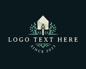 Landscaping Tree Shovel logo