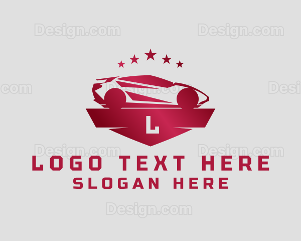 Sports Car Vehicle Logo