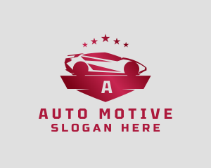 Sports Car Vehicle logo design