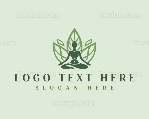 Meditation Therapy Yoga Logo