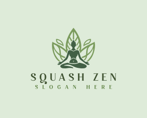 Meditation Therapy Yoga logo design