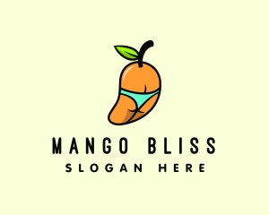 Sexy Mango Bikini logo design