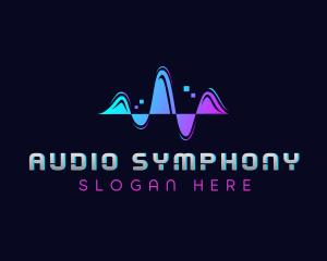 Audio Music Tech logo design