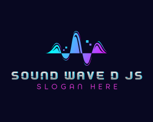 Audio Music Tech logo design