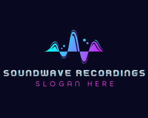 Audio Music Tech logo design