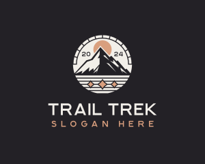 Mountain Hiker Trekking logo