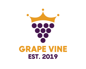 Fruit Grape Crown logo