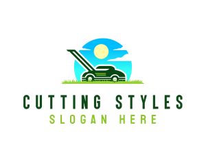 Grass Cutting Tool logo