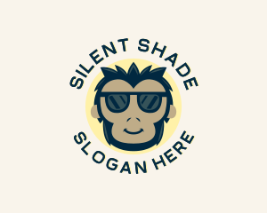 Ape Monkey Sunglasses logo design