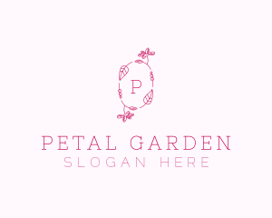 Nature Leaf Flower Decor logo design