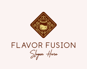 Honey Jar Drink logo design