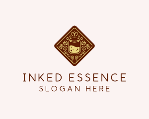 Honey Jar Drink logo design